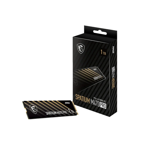 MSI SPATIUM M470 PRO 1TB PCIe 4.0 NVMe M.2 Internal SSD