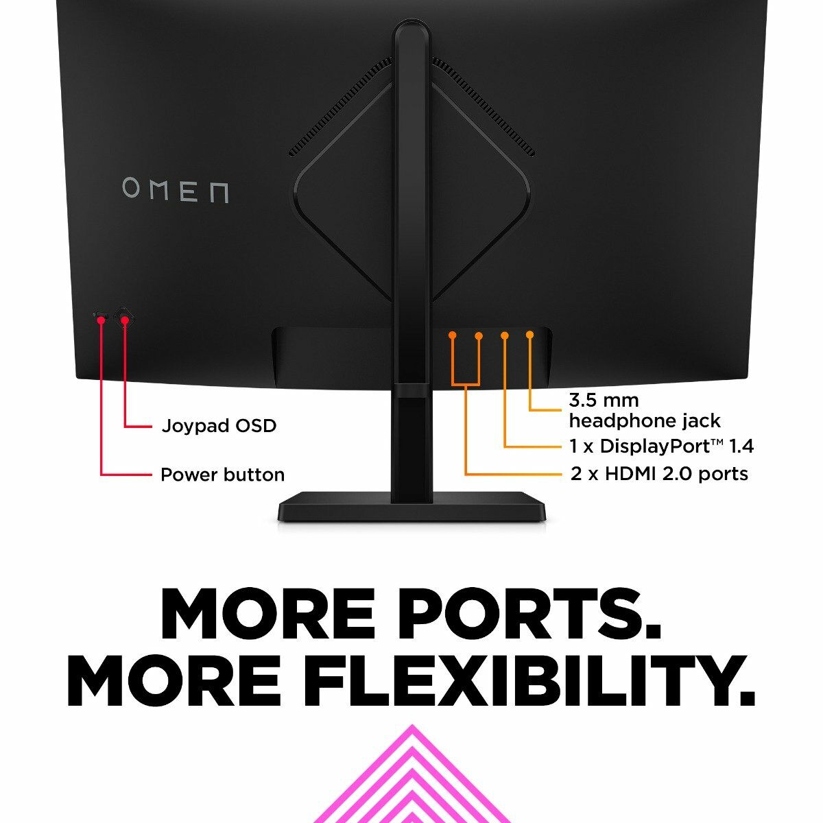 HP OMEN 32C 780K7AA 32" QHD 165Hz 1ms Curved Gaming Monitor