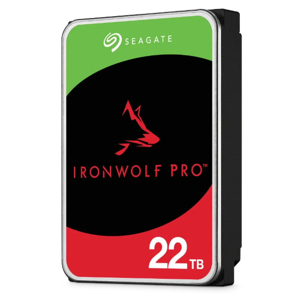 Seagate IronWolf Pro 22TB 3.5" 7200 RPM Enterprise NAS Internal Hard Disk Drive