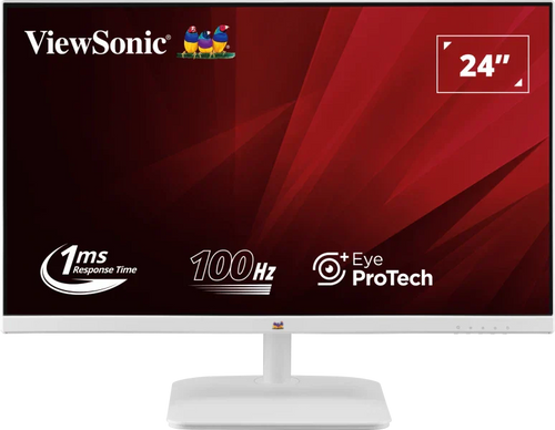 ViewSonic VA2432-MH-W 24" 100Hz 1080p FHD IPS Panel Monitor with Speakers