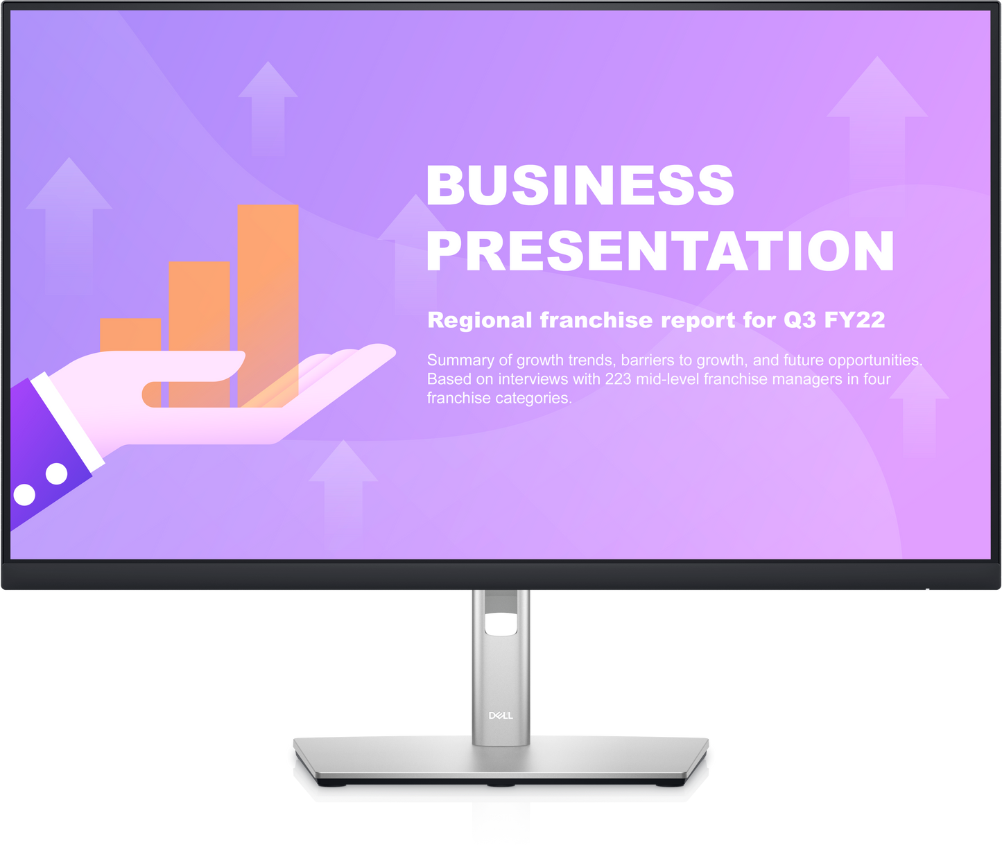 Dell P2722HE 27-inch Monitor with Flicker Free technology and USB-C Hub Connectivity