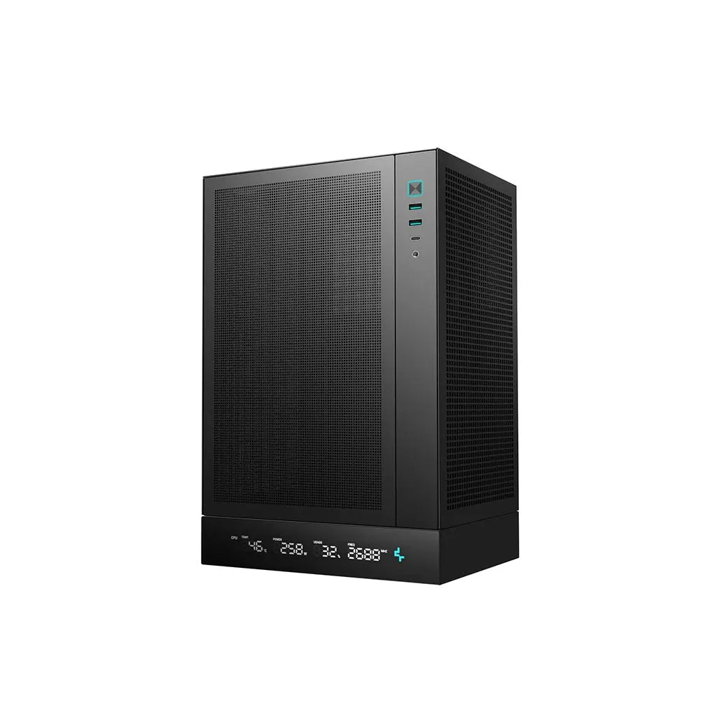 DeepCool CH170 Digital Mini ITX Computer Cabinet - Black