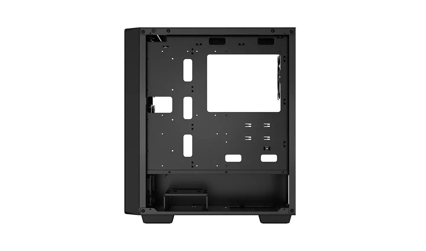 DEEPCOOL MATREXX CC560 Tempered Glass Window ATX Mid Tower Cabinet Four Pre-Installed LED Fans