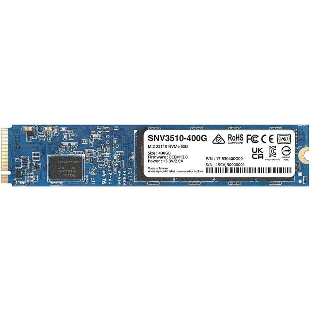Synology SNV3510 400GB M.2 22110 NVME Internal SSD Solid State Drive for NAS