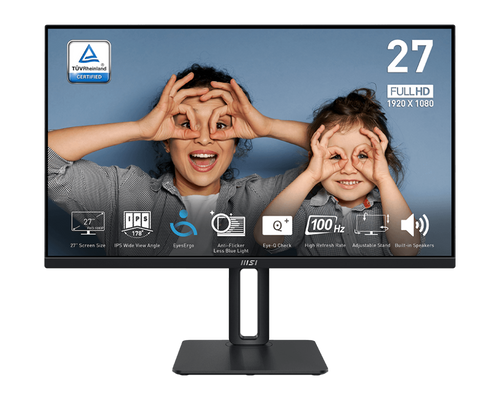 MSI PRO MP275P 27" 1080P FHD 100Hz 1ms IPS Business Monitor