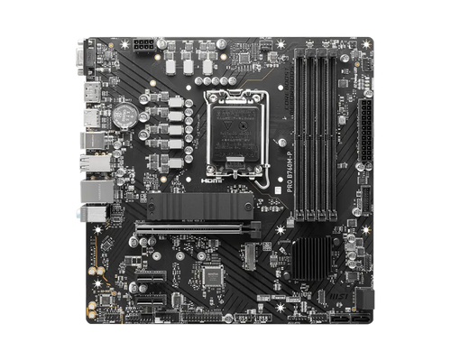 MSI PRO B760M-P DDR5 Intel LGA 1700 Socket Micro-ATX Motherboard