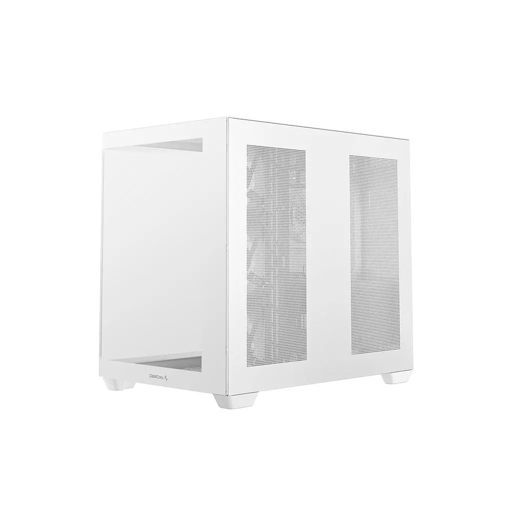 DeepCool CG530 4F Tempered Glass ATX Mid Tower Cabinet-White