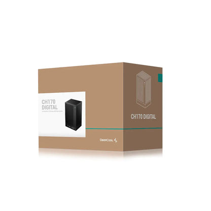 DeepCool CH170 Digital Mini ITX Computer Cabinet - Black