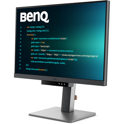 BenQ RD240Q 24.1” 60Hz 2560x1600 WQXGA USB-C Ergonomic Programming Monitor with Built-in Speaker