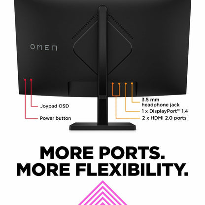 HP OMEN 32C 780K7AA 32" QHD 165Hz 1ms Curved Gaming Monitor