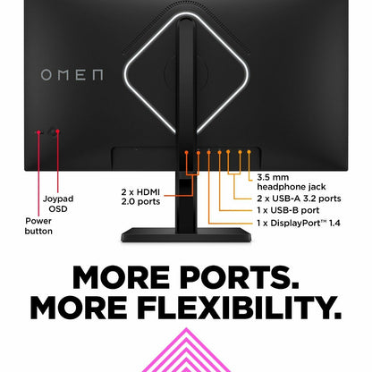HP OMEN 780J5AA 27" QHD 240Hz 1ms IPS Gaming Monitor