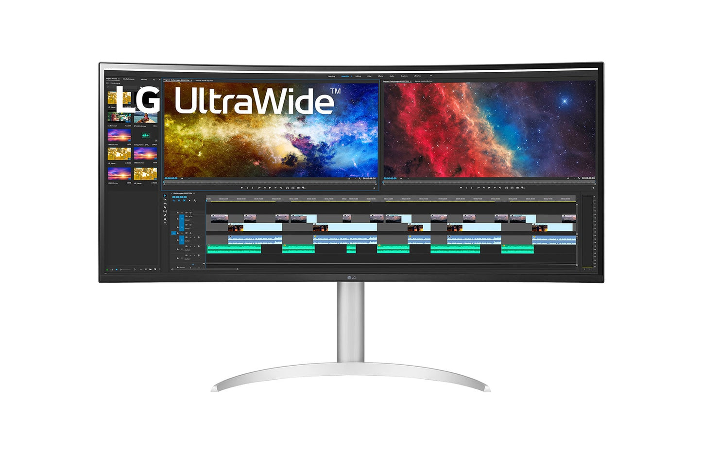 LG UltraWide 38WP85C-W 38″ QHD+ IPS  60 Hz Curved Monitor
