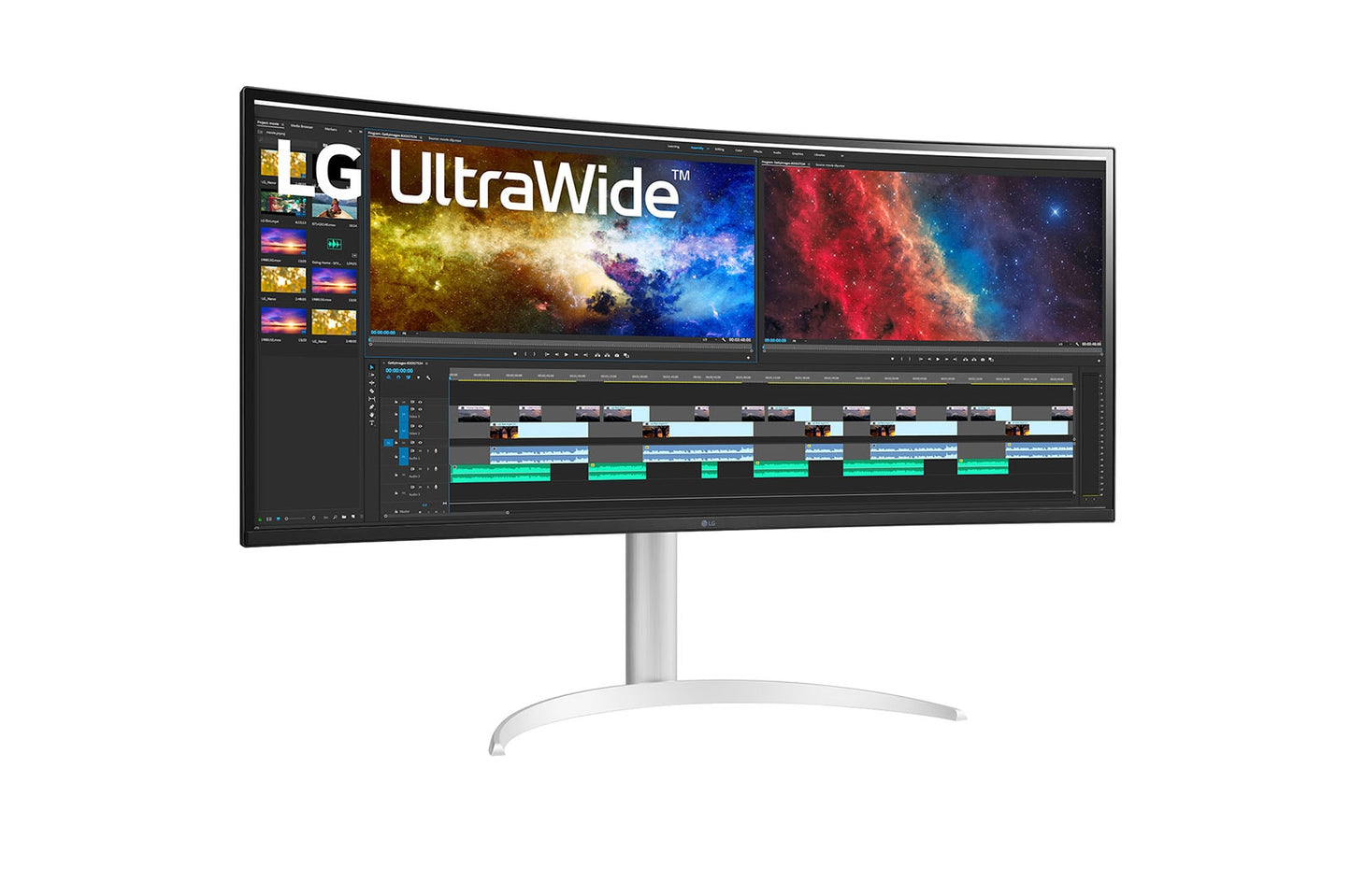 LG UltraWide 38WP85C-W 38″ QHD+ IPS  60 Hz Curved Monitor