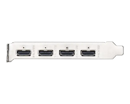 MSI GeForce GT 710 2GB GDDR3 64-Bit 4 HDMI Graphics Card