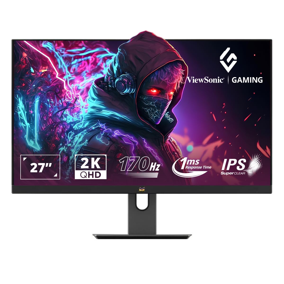ViewSonic VX2758A-2K-PRO-2 27" 170Hz 2K QHD HDR10 IPS Panel Gaming Monitor