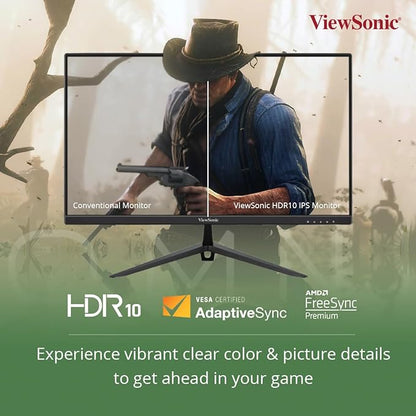 ViewSonic VX2728 Omni 27” 180Hz HDR10 1080p FHD IPS Panel Gaming Monitor with Speakers