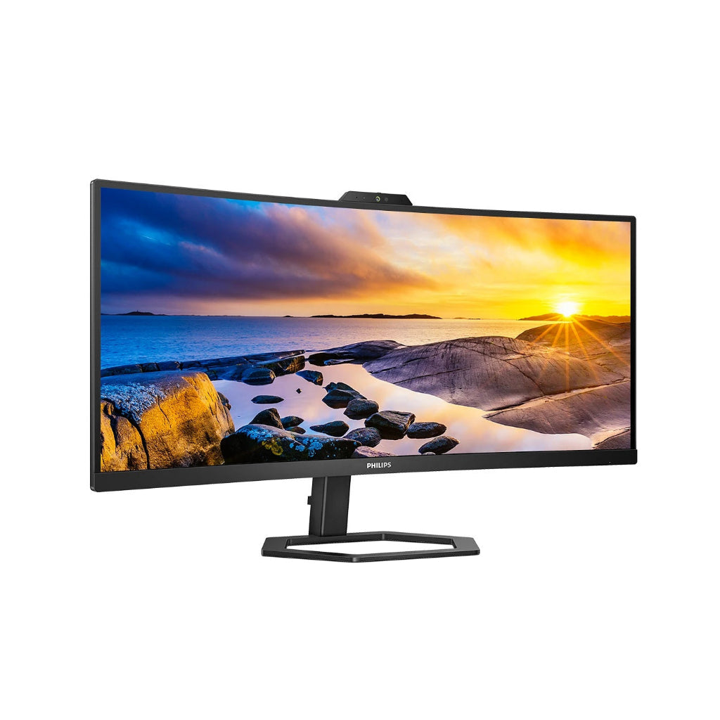 PHILIPS 34E1C5600HE-94 34" WQHD 100Hz 5MP Built-in Webcam VA LED Curved Monitor