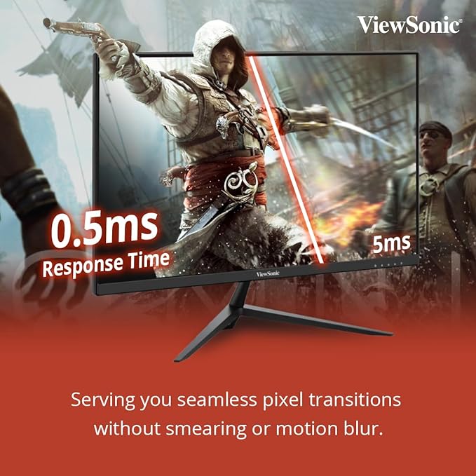 ViewSonic VX2728 Omni 27” 180Hz HDR10 1080p FHD IPS Panel Gaming Monitor with Speakers