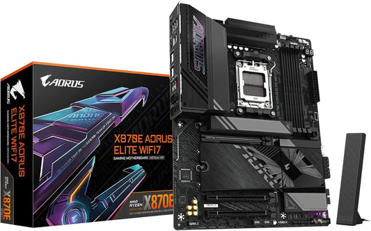 GIGABYTE X870E AORUS ELITE DDR5 WIFI7 AMD AM5 Socket ATX Motherboard