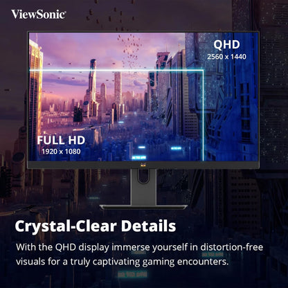 ViewSonic VX2758A-2K-PRO-2 27" 170Hz 2K QHD HDR10 IPS Panel Gaming Monitor