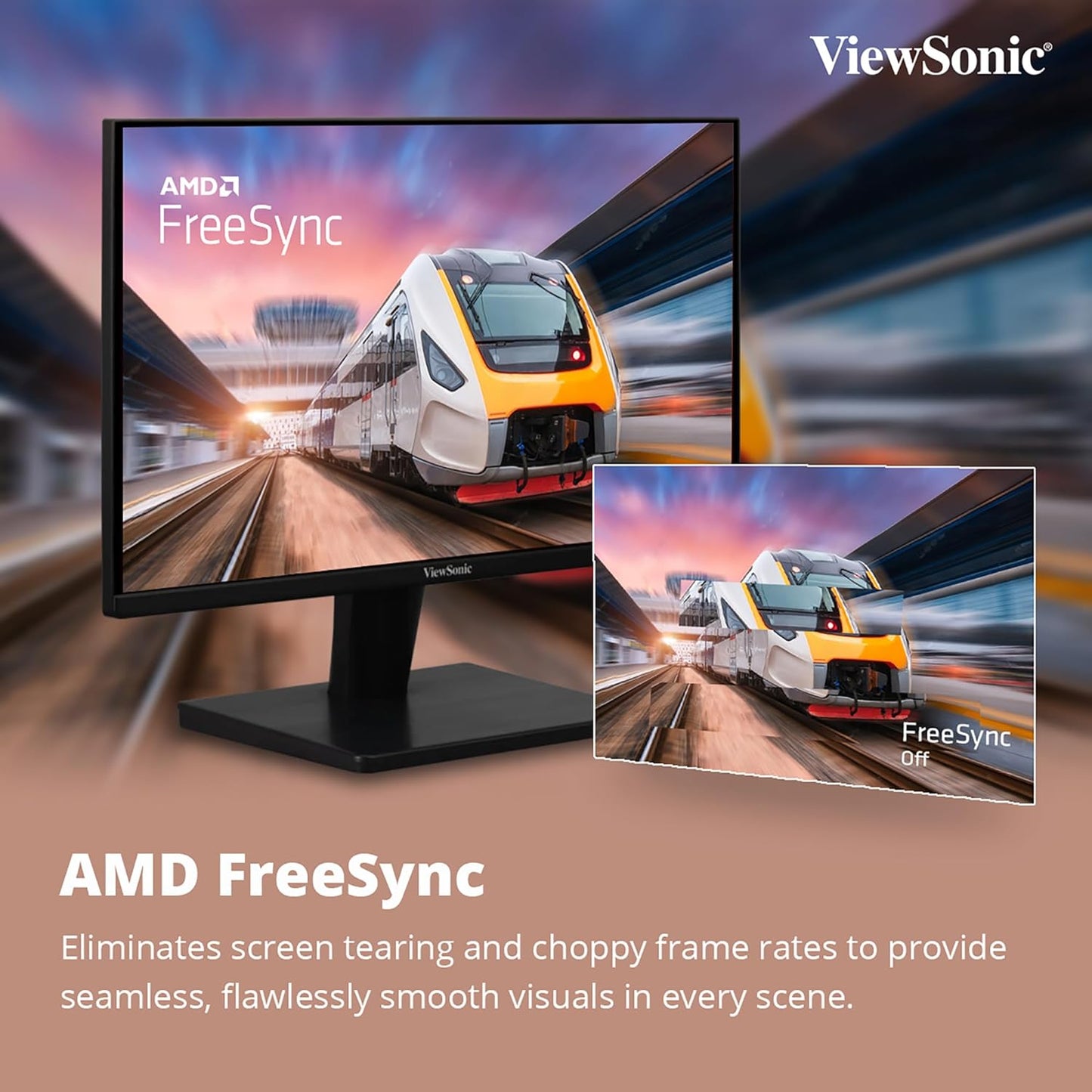 ViewSonic 22" FHD 1080p 100Hz 1080p Display AMD Freesync VA Monitor