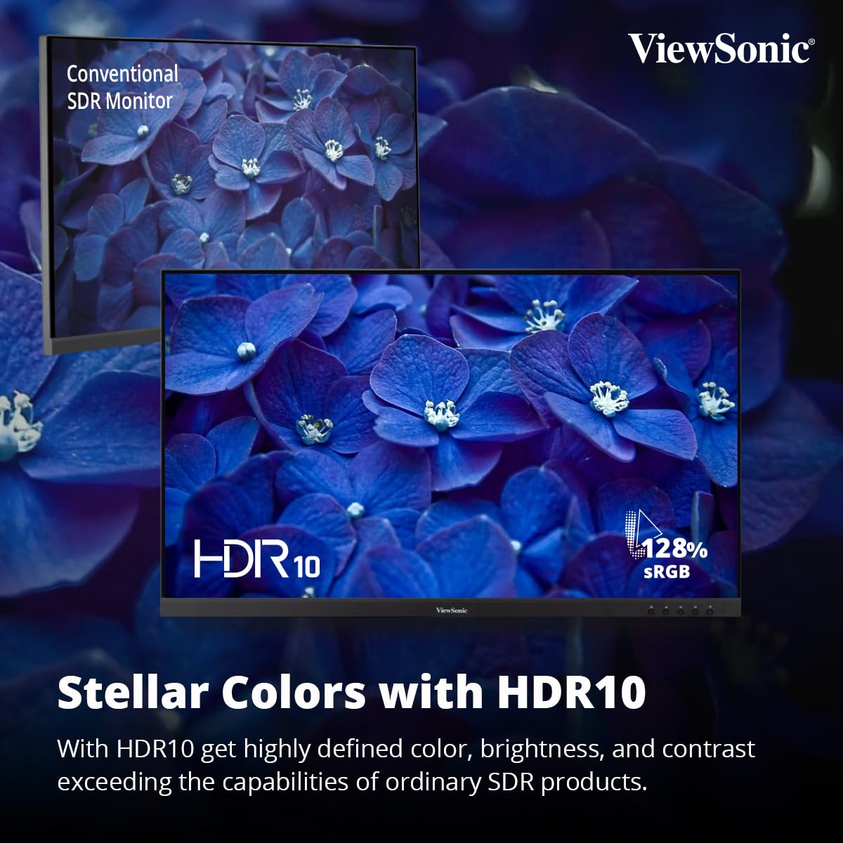ViewSonic 27" VA2709U-4K 4K UHD IPS Panel USB-C Monitor with Speakers