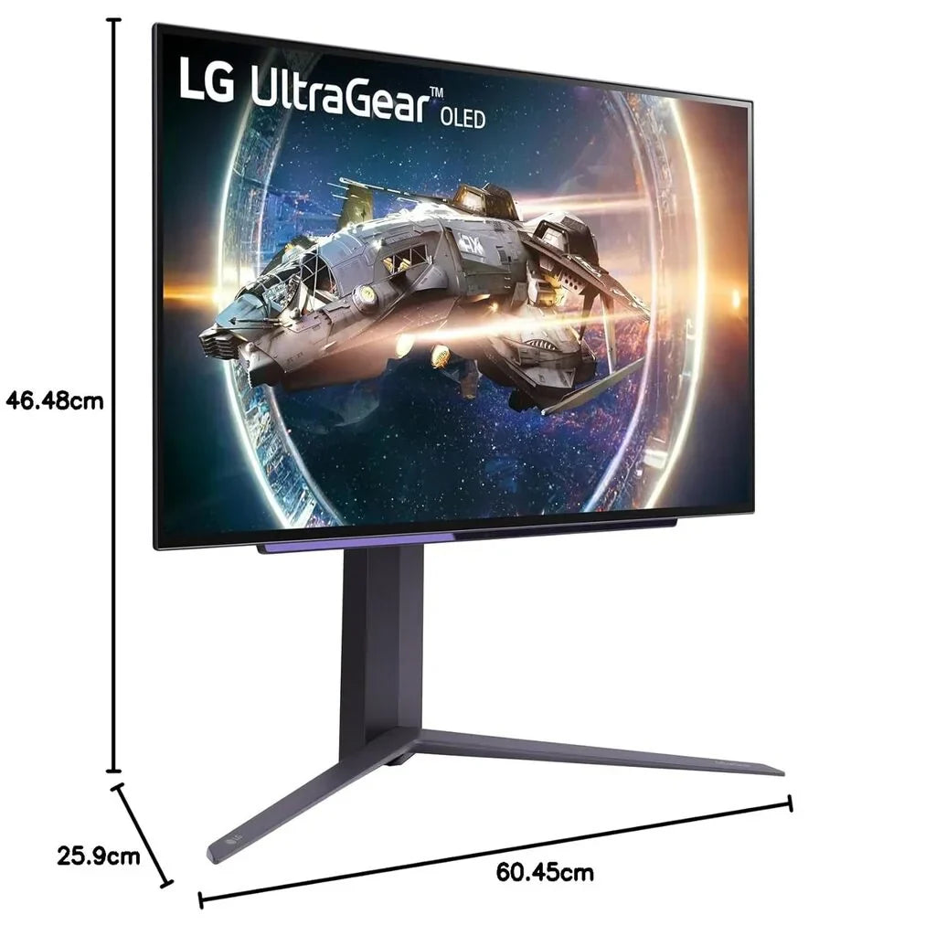 LG UltraGear 27GR95QE-B 27" OLED QHD 240Hz 0.03ms FreeSync Premium Gaming Monitor