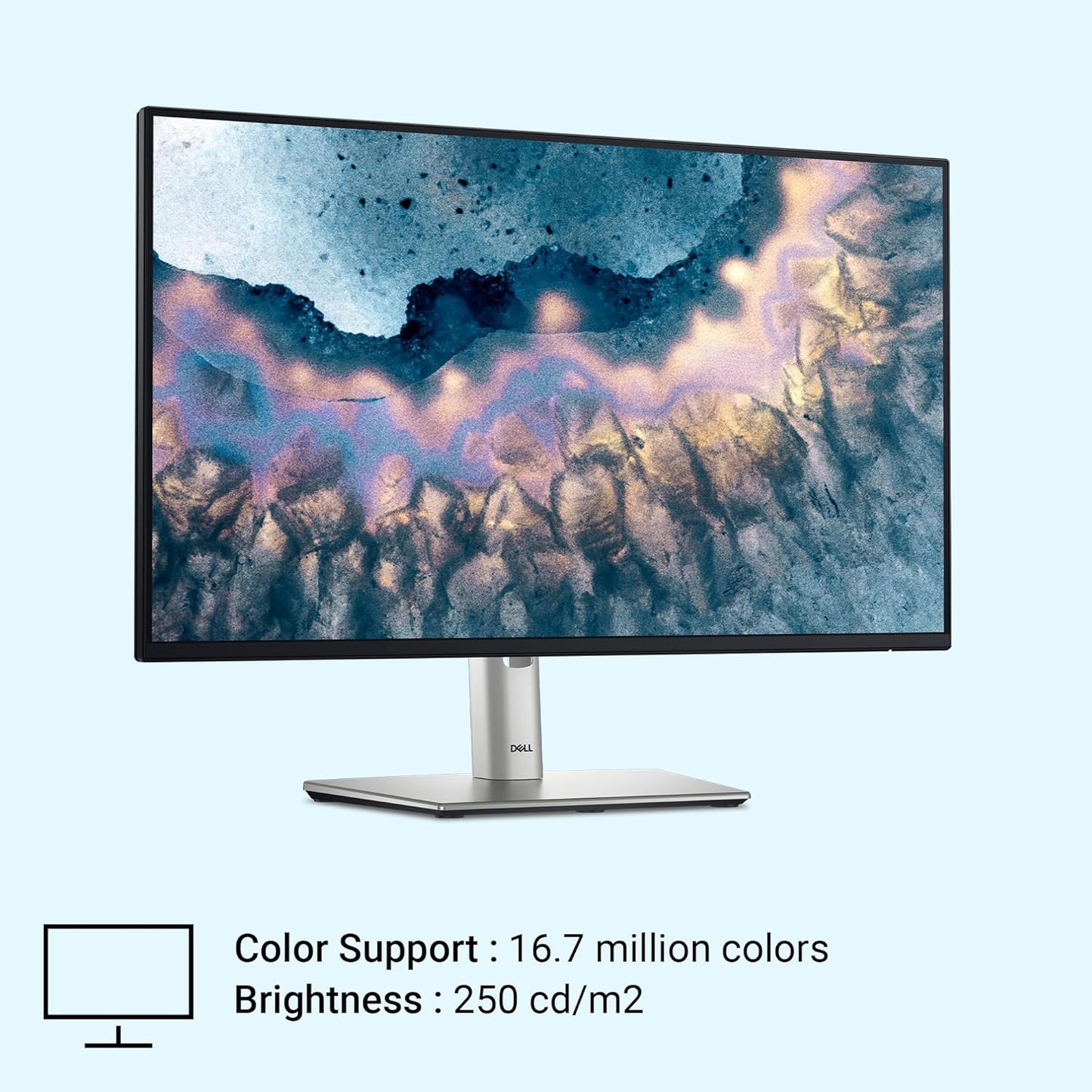 Dell P2425H 24" 100Hz 1080p FHD Flat Antiglare IPS Panel Monitor