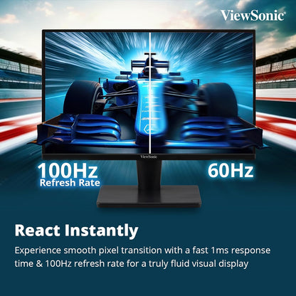 ViewSonic 22" FHD 1080p 100Hz 1080p Display AMD Freesync VA Monitor