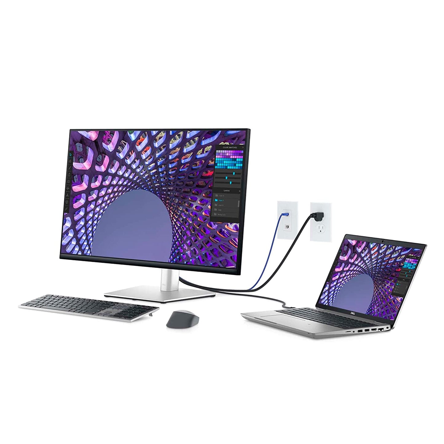 Dell P3223QE 32" 60Hz 4K UHD with 5ms IPS Monitor