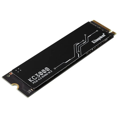 Kingston KC3000 512GB M.2 2280 PCIe4.0 NVMe Gen4 3D NAND Internal Solid State Drive - Black
