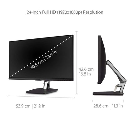 ViewSonic TD2455 24" FHD IPS Panel USB Type-C Touch Screen Monitor with Speakers