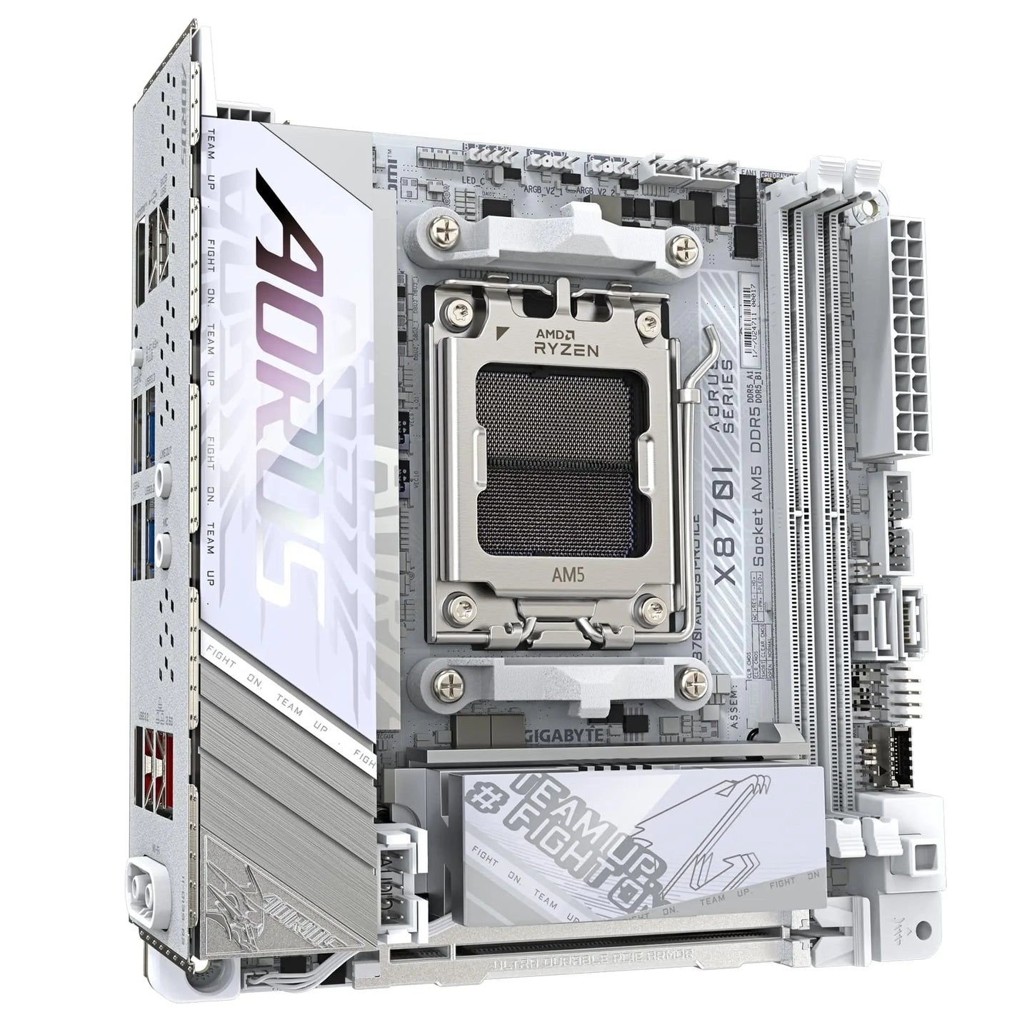 GIGABYTE X870I AORUS PRO ICE DDR5 WIFI7 AMD AM5 Socket Mini ATX Motherboard