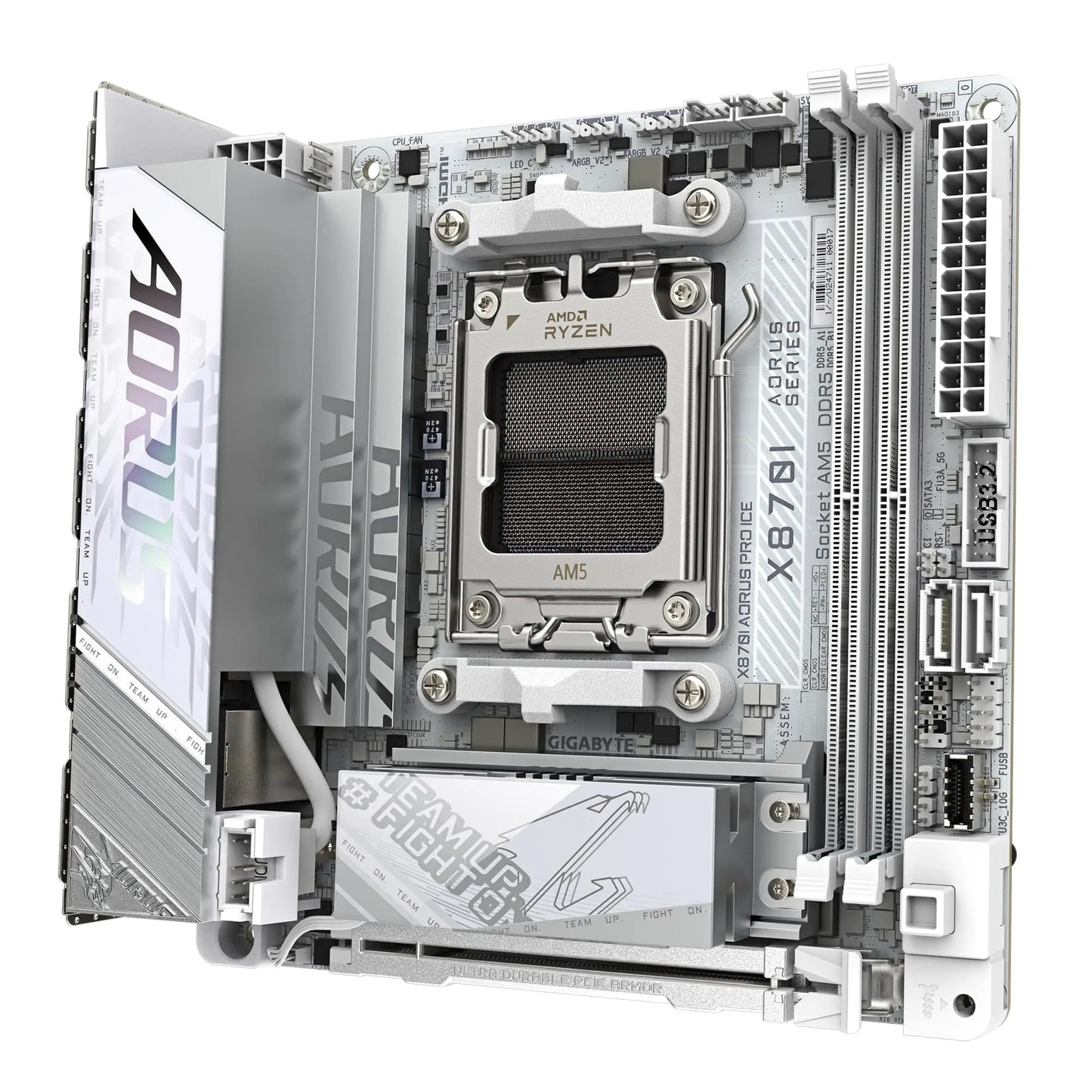 GIGABYTE X870I AORUS PRO ICE DDR5 WIFI7 AMD AM5 Socket Mini ATX Motherboard