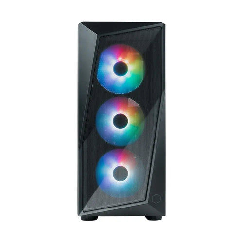 Cooler Master CMP520 Mesh High Airflow Gaming Computer Cabinet with 3 Pre-Installed ARGB Fans