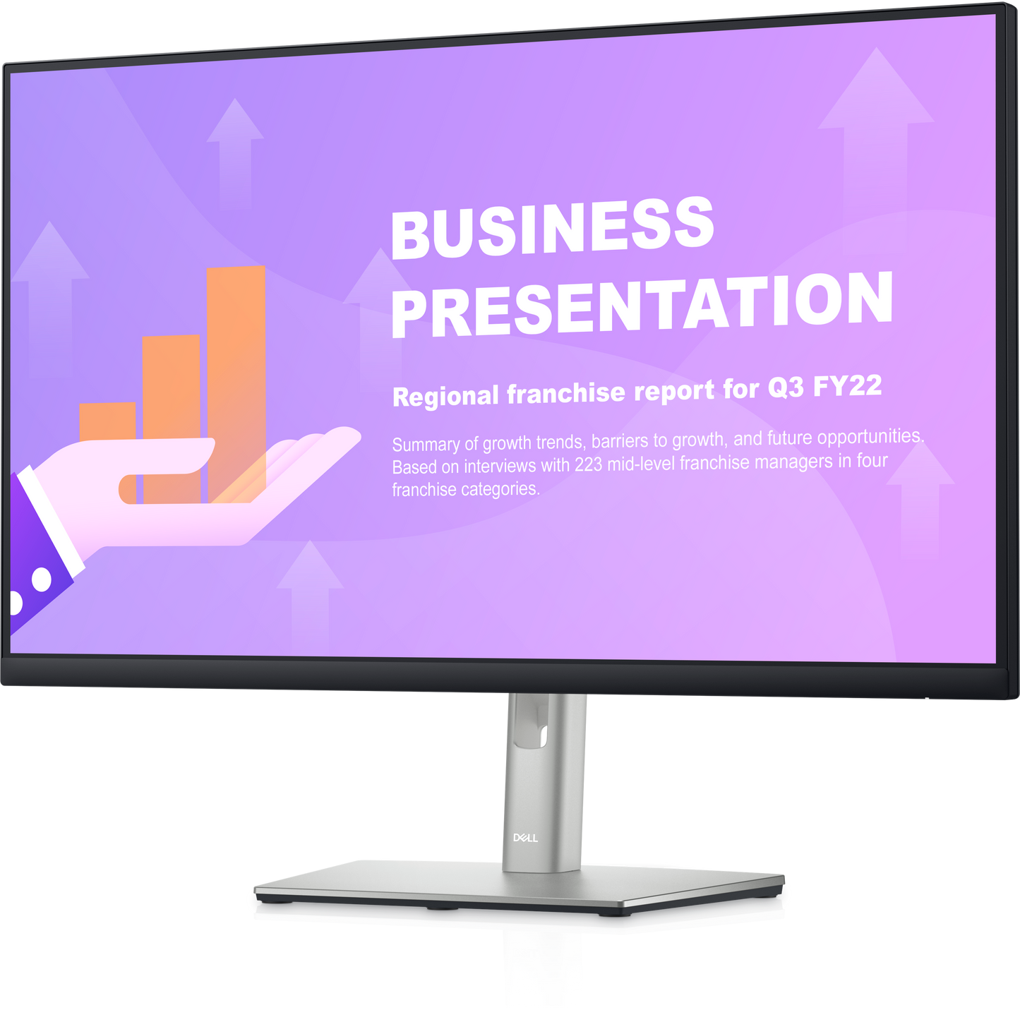 Dell P2722HE 27-inch Monitor with Flicker Free technology and USB-C Hub Connectivity