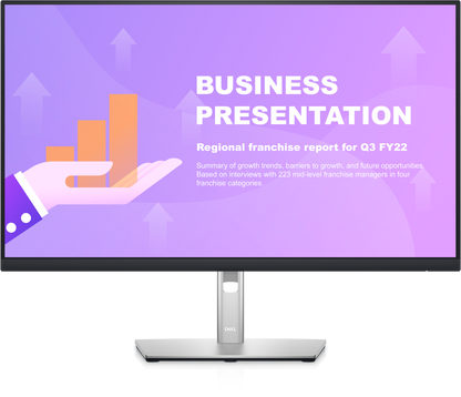Dell P2722HE 27-inch Monitor with Flicker Free technology and USB-C Hub Connectivity