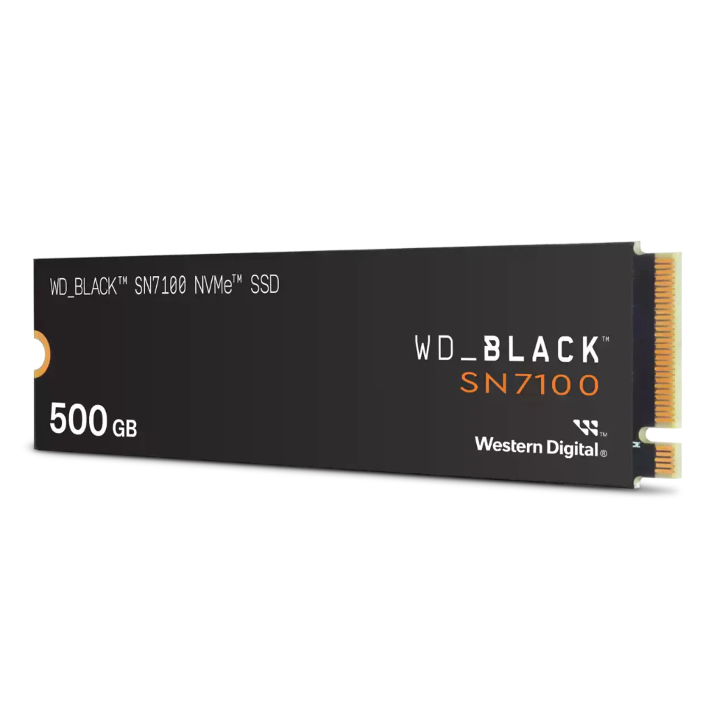 Western Digital Black SN7100 500GB M.2 NVMe PCIe Gen4 Internal Solid-State Drive